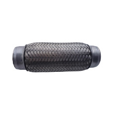 Гофра 50х200 VW interlock (3-х шарова, короткий фланець/нерж.сталь) (пакет) CL 50x200 VW