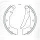 Колодки тормозные задние 200x46 DAEWOO CHEVR Lanos 97-…, Nubira 97-…, Nexia 95-…  //  OPEL Astra F 91-98, Astra G 98-09, Corsa C 00-06, Vectra A 88-95  //  ZAZ Sens 2008-… DA132 (GS8543) (пр-во DAFMI)