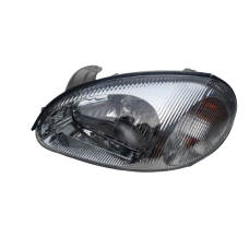 Фара DAEWOO LANOS (ручная регуливровка) левая серый корпус (пр-во Китай)