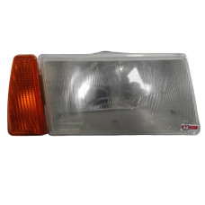 Фара ВАЗ 2108, 2109, 21093, 21099 (желтый поворот) правая (пр-во Kirzhach)