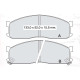 Колодки тормозные передние MAZDA E2200 84-03  //  KIA Besta 96-03  //  FORD Econovan 86-92 D628E (GDB737) (пр-во DAFMI)