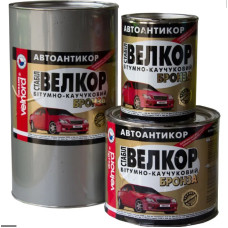 Мастика Velkor бітумно-каучукова бронза 4,0 кг (вир-во Velvana)