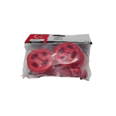 Подушки кріплення глушника ВАЗ 1118Калина поліуретан красн. (4шт) (вир-во BEG-LINE)