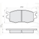 Колодки тормозные передние HYUNDAI Accent MC 05 -… KIA Rio II 05-… D114E (GDB3420) (пр-во Intelli)