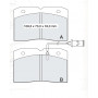 Колодки тормозные передние IVECO Dayli I 78-89, Dayli II 89-98 D129E (GDB478) (пр-во Intelli)