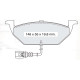 Колодки тормозные передние VW Golf IV 08.97-06.05, Polo Sedan (9A4) 03-…, Jetta IV 11-... // AUDI A3