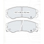 Колодки тормозные передние OPEL Frontera A, B 92-02, Monterey A, B 92-99  //  ISUZU Trooper 91-08 D1