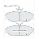 Колодки тормозные задние PEUG Boxer 94-02  // FIAT Ducato 94-02  //  CIT Jumper 94-02 D149Ei (GDB110