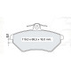 Колодки тормозные передние VW Golf III (1H1) 91-99, Vento (1H2) 91-98, Polo (6N2) 99-01, Caddy II 95