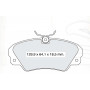 Колодки тормозные передние OPEL Omega A, B 2.5, 3.0 90-00 D152E (GDB957) (пр-во Intelli)