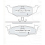 Колодки тормозные передние VW Golf III 91-99, Vento 91-98, Polo 95-01  //  SEAT Ibiza II, III 93-02,