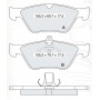 Колодки тормозные передние OPEL Omega B 94-00, Calibra A 92-97  //  SAAB 900 II 93-98 D160Ei (GDB116
