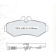 Колодки тормозные задние MB Sprinter (901, 902, 903, 904, 909) 95-06, G-Classe (W460, W461, W464) 79