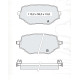 Колодки тормозные передние SUZUKI Vitara 94-05, Grand Vitara 98-03 D178Ei (GDB3132) (пр-во Intelli)