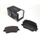 Колодки тормозные передние RENA DACIA Logan MCV 07-…, Duster 10-…, Lodgy/Dokker 12-…, Clio III/IV 10