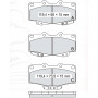 Колодки тормозные передние TOYOTA Landcruiser 70, 80, 90 84-02, Hi-Lux I, II 88-05, 4 Runner 90-95 D