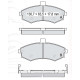 Колодки тормозные передние HYUNDAI Elantra (XD) 00-06, Matrix 01-10 D214E (GDB3378) (пр-во Intelli)