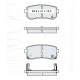 Колодки тормозные задние HYUNDAI Accent III (MC) 05-10, i30 07-11, Sonata V, VI (NF, YF) 05-…, ix35