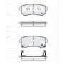 Колодки тормозные задние HYUNDAI Accent III (MC) 05-10, i30 07-11, Sonata V, VI (NF, YF) 05-…, ix35