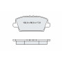 Колодки тормозные передние HONDA Civic VIII 05-11 D248E (GDB3407) (пр-во Intelli)