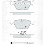 Колодки тормозные передние BMW 3-th (E90) 05-11, 5-th (E60) 03-10, X1 (E84) 09-15 D255E (GDB1559) (п