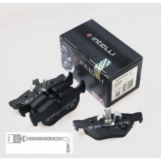 Колодки тормозные задние BMW 1-th (E81, E87) 04-12, 3-th (E90) 05-11, X1 (E84) 09-15 D257Ei (GDB1626