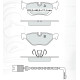 Колодки тормозные задние BMW 1-th (E81, E87) 04-12, 3-th (E90) 05-11, X1 (E84) 09-15 D257Ei (GDB1626