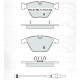 Колодки тормозные передние BMW 3-th (E90) 05-11, 5-th (E60) 03-10, X1 (E84) 09-15 D258Ei (GDB1498) (