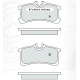 Колодки тормозные задние TOYOTA Corolla VIII (E11) 95-02, Avensis (T22) 99-03 D263E (GDB3334) (пр-во