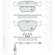 Колодки тормозные передние BMW 3-th (E46) 99-05, X3 (E83) 04-11 D264E (GDB1531) (пр-во Intelli)