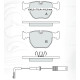 Колодки тормозные передние BMW 5-th (E39) 95-03, 7-th (E38) 94-01, X3 (E83) 06-11, X5 (E53) 00-06 D2