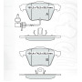 Колодки тормозные передние AUDI A4 (8EC) 04-08, A6 (4F2) 04-11, A6 Allroad (4FH) 06-11 D270E (GDB155