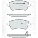 Колодки тормозные передние SUZUKI SX4 (EY, GY) 06-14  //  FIAT Sedici 06-14 D272E (GDB1673) (пр-во I