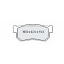 Колодки тормозные задние SSANGYONG Rexton I/II 02-…, Actyon 05-…, Kyron 05-…, Korando 98-..., Musso