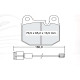 Колодки тормозные передние BMW 3-th (E21) 75-82, (E30) 82-91 D276E (GDB654 ) (пр-во Intelli)