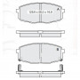 Колодки тормозные передние HYUNDAI Creta 16-…, ix20 10-…, Sonata VI (YF) 09-…  //  KIA Soul II 14-…