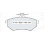 Колодки тормозные передние VW Passat B3 88-96  //  AUDI 80 86-94, A4 94-00  //  CHERY Tiggo (T11) 05