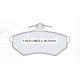 Колодки тормозные передние VW Passat B2 85-88, B3 88-93  //  AUDI 80 82-86 D332E (GDB430) (пр-во Int