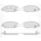 Колодки тормозные передние FORD Transit, 15 wheels 00-06 D340E (GDB1461) (пр-во Intelli)