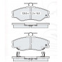 Колодки тормозные передние HYUNDAI Porter (TagAZ) 94-04, H100 94-04 D343E (GDB3089) (пр-во Intelli)