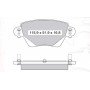 Колодки тормозные задние FORD-Mondeo III (B4Y), (B5Y), (BWY), JAGUAR - X-type (CF1), X-type Estate,