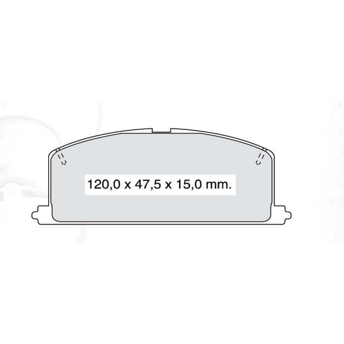 Колодки тормозные передние TOYOTA Corolla, Gelly CK (w/o ABS) D404E (GDB323) (пр-во Intelli)