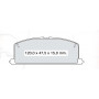 Колодки тормозные передние TOYOTA Corolla, Gelly CK (w/o ABS) D404Ei (GDB323) (пр-во Intelli)