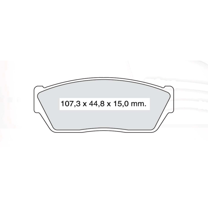 Колодки тормозные передние Honda Civic (…-88) D421E (GDB284) (пр-во Intelli)