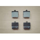 Колодки тормозные задние MB E-Classe (W210) 06.95-03.02; C-Classe (W202) 06.96-03.01, E-Classe (W203
