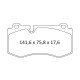 Колодки тормозные передние MB E-Classe (W211) 05-08, S-Classe (W221) 05-13 D448E (GDB1733) (пр-во In
