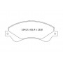 Колодки тормозные передние FORD Transit 2.2TDCi/2.4TDCi/2.3 06-14, Tourneo 06-14 D452E (GDB1723) (пр