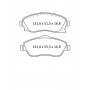 Колодки тормозные передние OPEL Corsa C (F08, F68) 00-09, Combo 01-…, Meriva 04-10 D464E (GDB1570) (