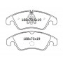 Колодки тормозные передние AUDI A4 (8K2, B8) 07-15, A5 (8T3) 07-…, Q5 (8R) 08-… D476E (GDB1768) (пр-