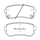 Колодки тормозные задние HYUNDAI Accent III MC, i20 PB, i30 FD, ix35 LM, Tucson JM 11.05-...  //  KI